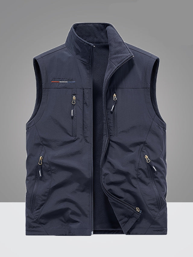 Chris | Stylish Casual Zip Vest For Men