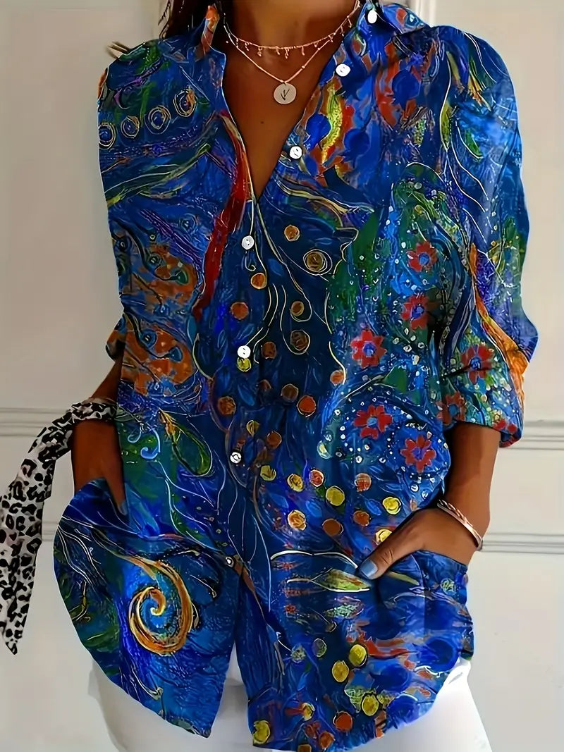 Sandra | Colourful Vibes Blouse