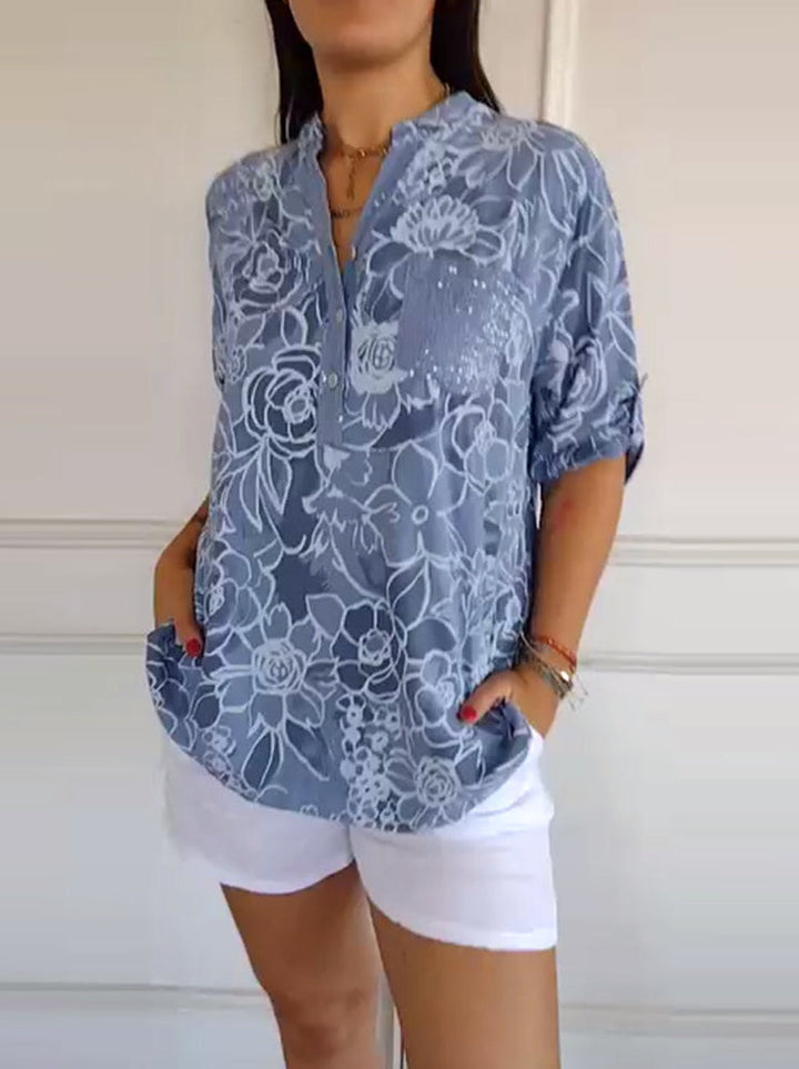 Cassie | Floral Print Blouse