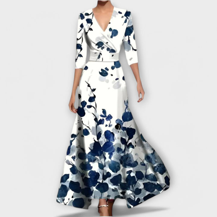 Elegant Sleeve Design Women's Dress