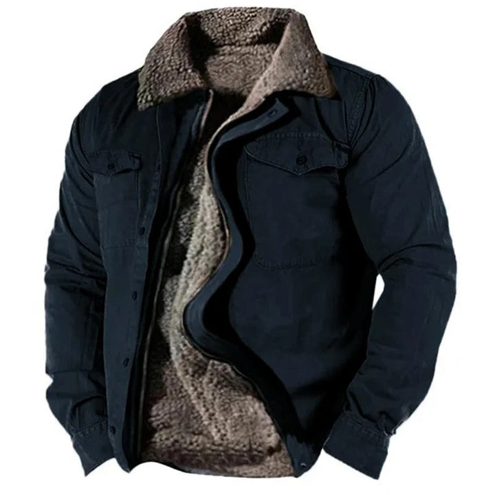 Jonah | Warm Sherpa Lined Jacket For Men