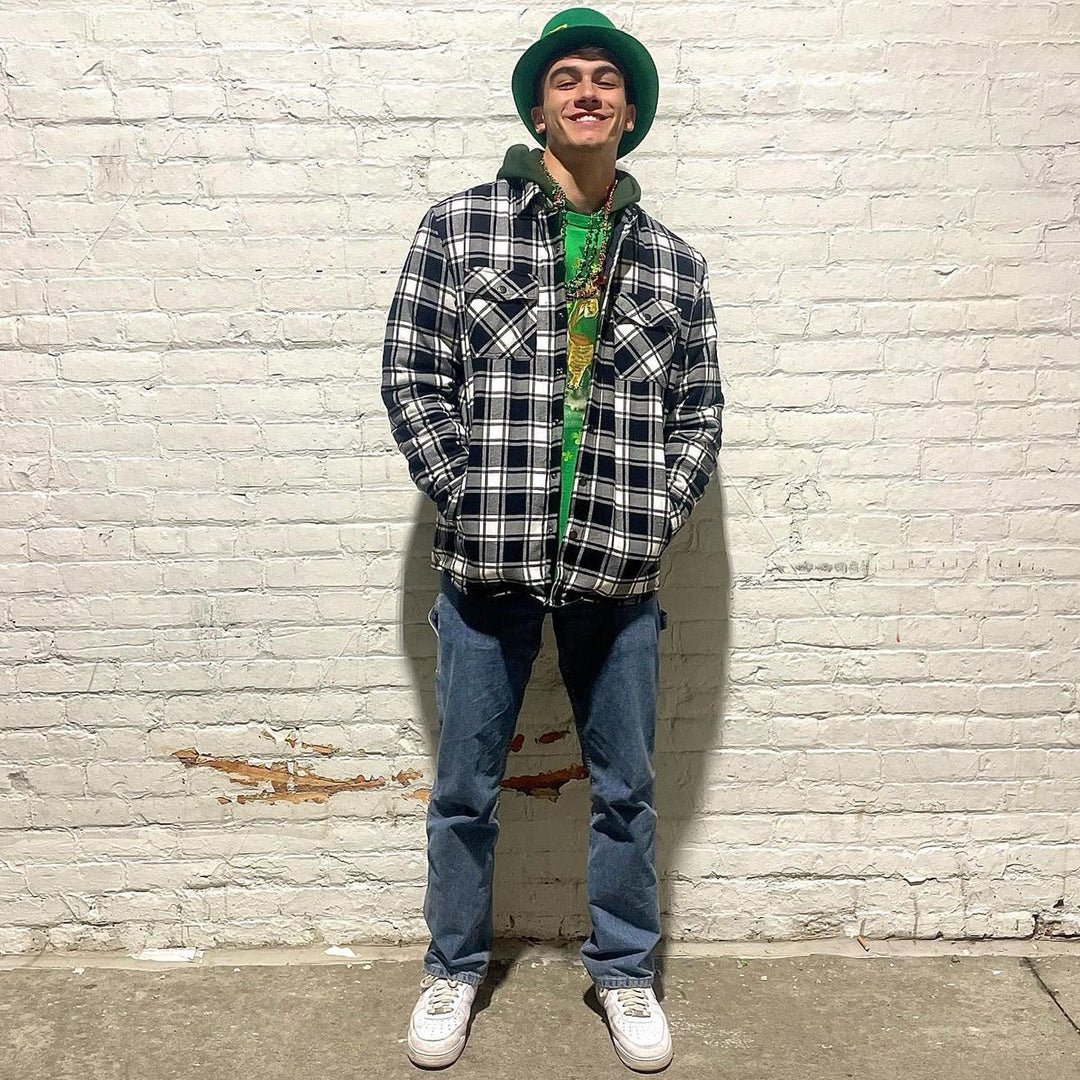 Elliot | Stylish Plaid Flannel Shirt Jacket For Men