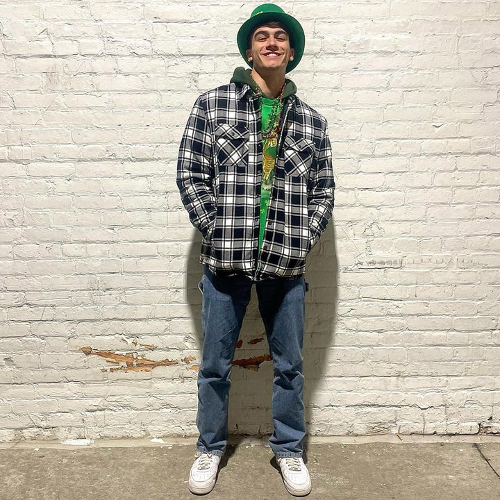 Elliot | Stylish Plaid Flannel Shirt Jacket For Men