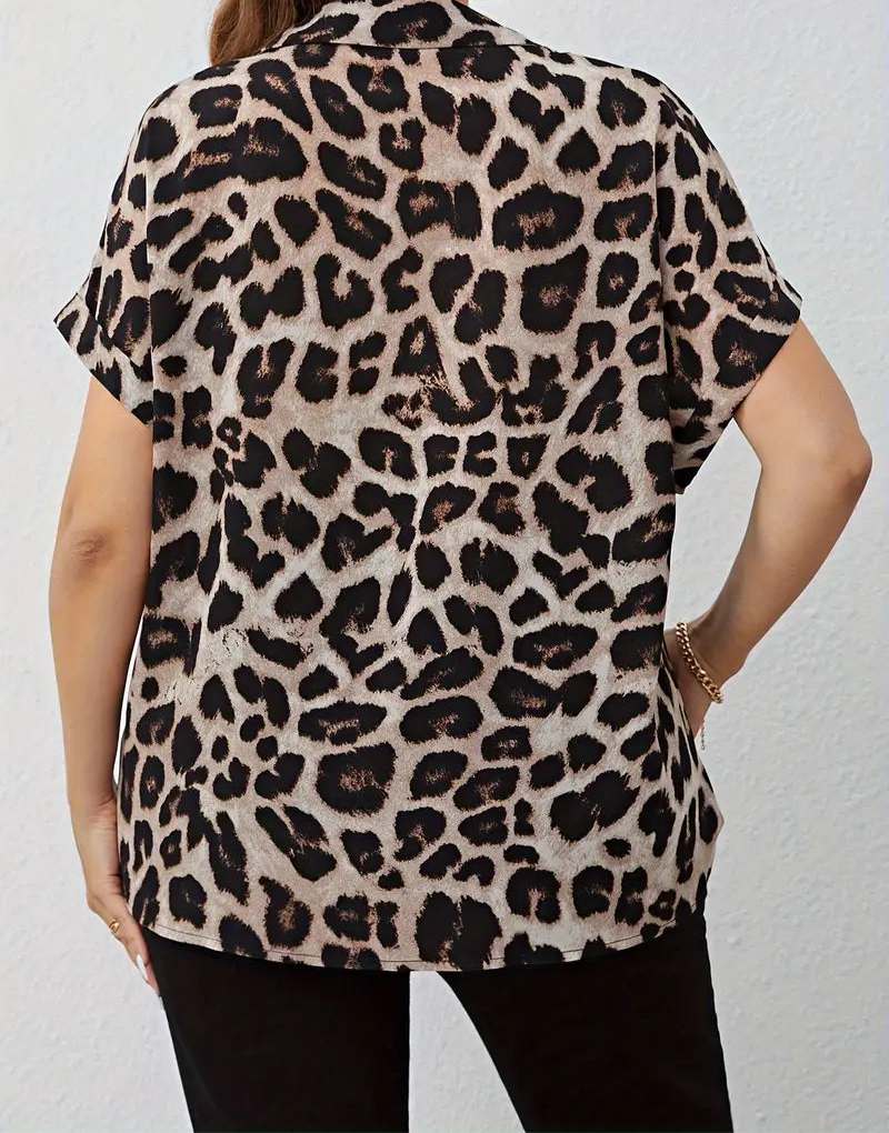 Amelia™ | PureCharm Patterned Blouse