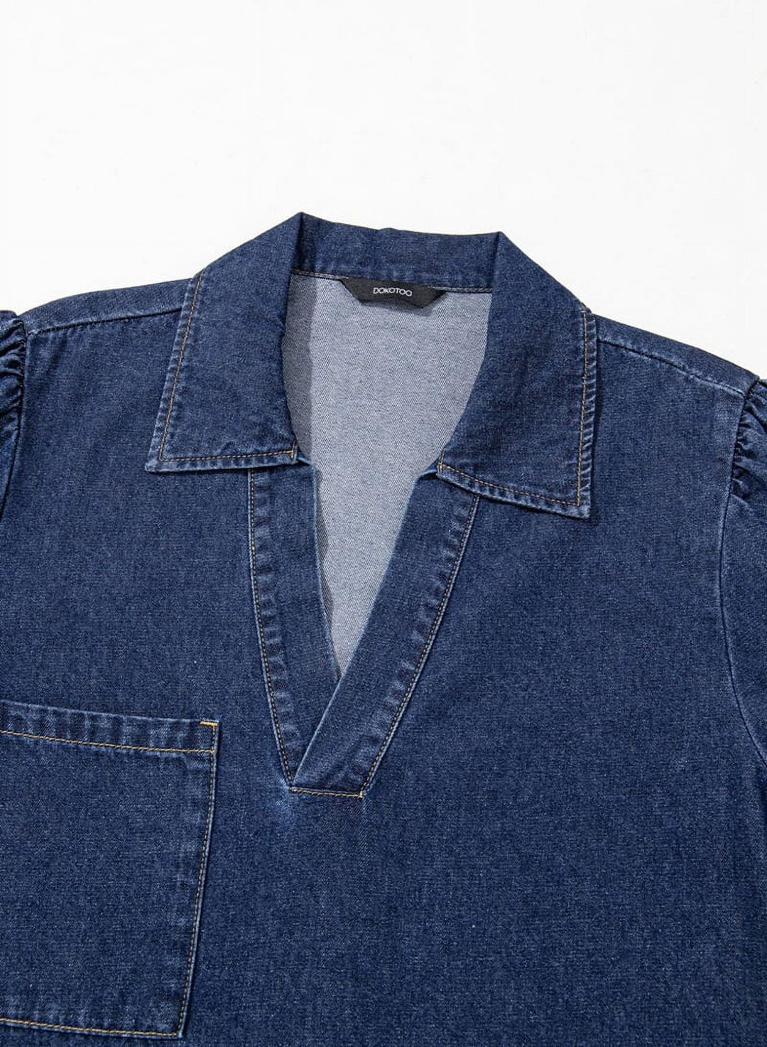 Sofia® | Denim Dress - Casual Babydoll