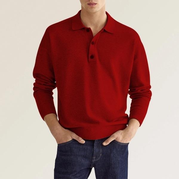 Seth | Stylish Polo Sweater For Men