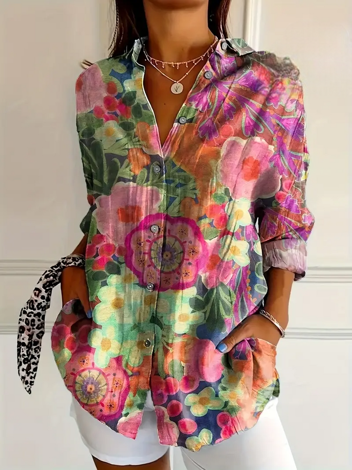 Sandra | Colourful Vibes Blouse