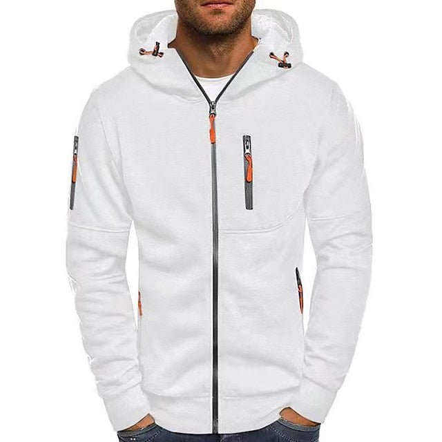 Mave | Hooded Zip-Up Jacket For Men