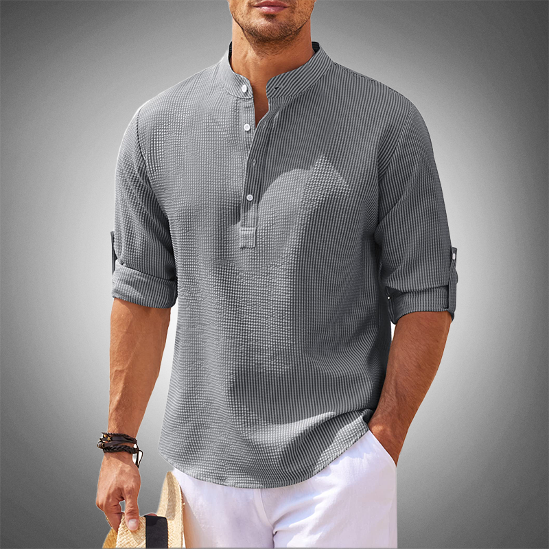 Richard | Stylish Casual Comfort Henley Shirt For Men