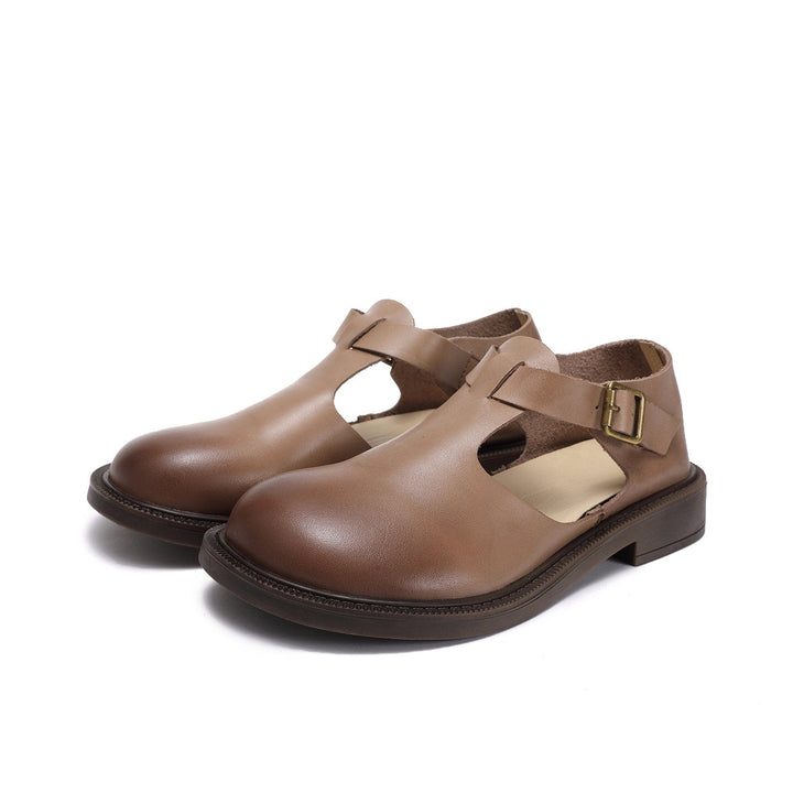 Katee | Leather Mary Janes