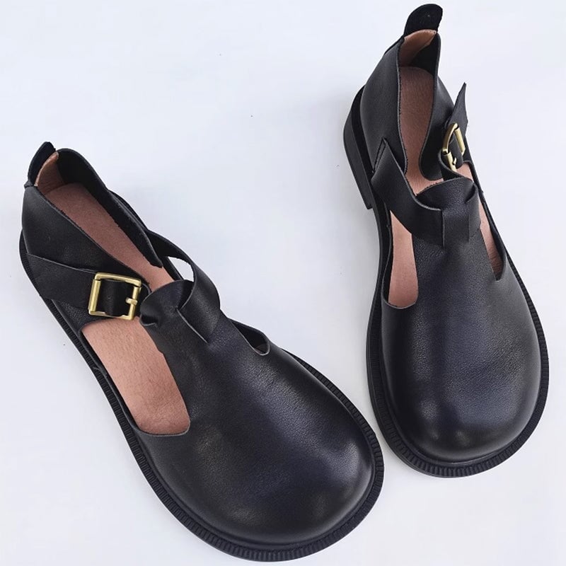 Katee | Leather Mary Janes
