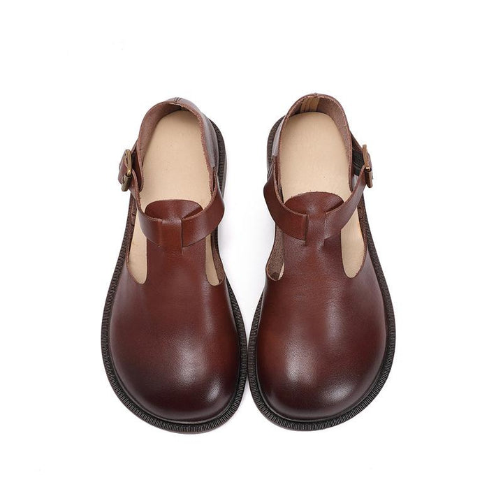 Katee | Leather Mary Janes