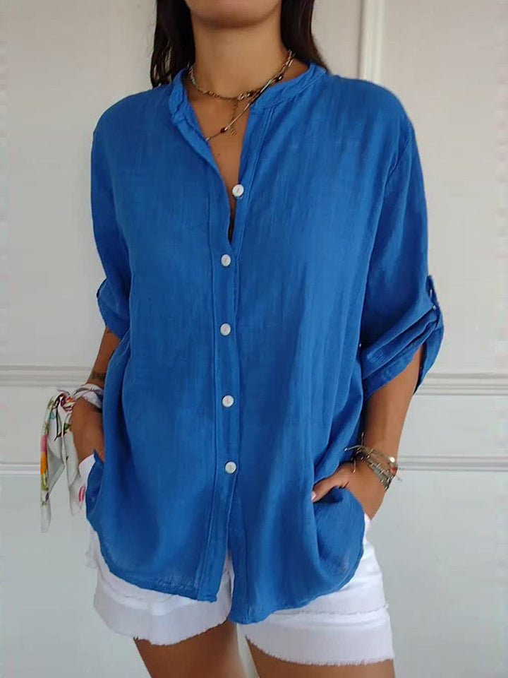 Anette | Pure Linen Shirt
