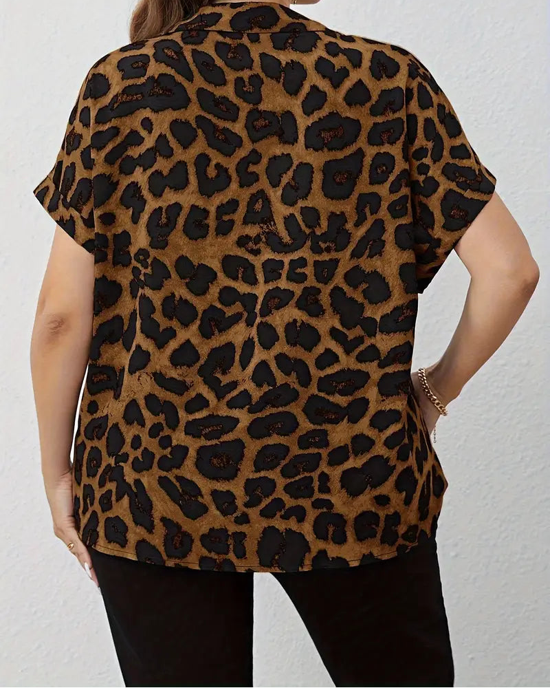 Amelia™ | PureCharm Patterned Blouse