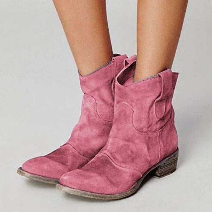 Lyla Ridge Suede Western Boots