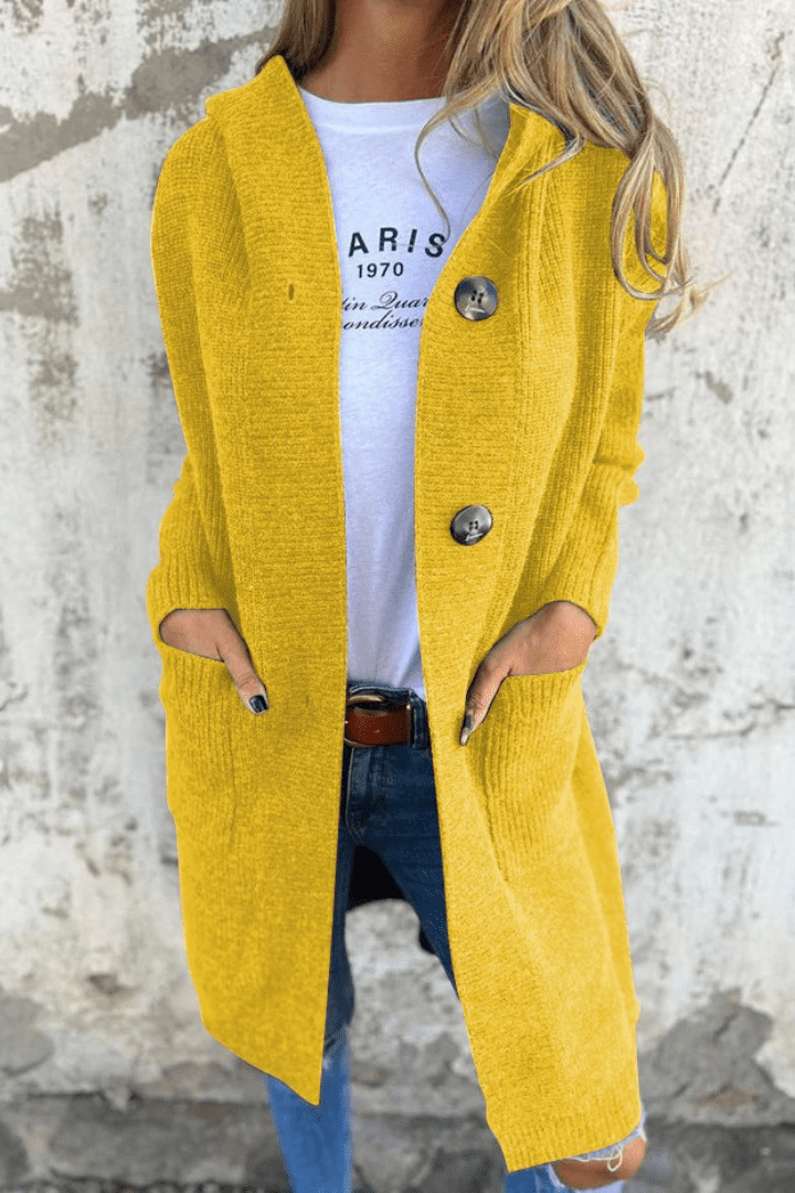 Leah - Elegant Long Cardigan