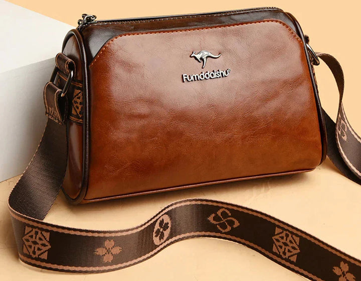 Women Retro Leather Handbag