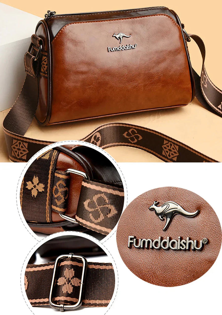 Women Retro Leather Handbag