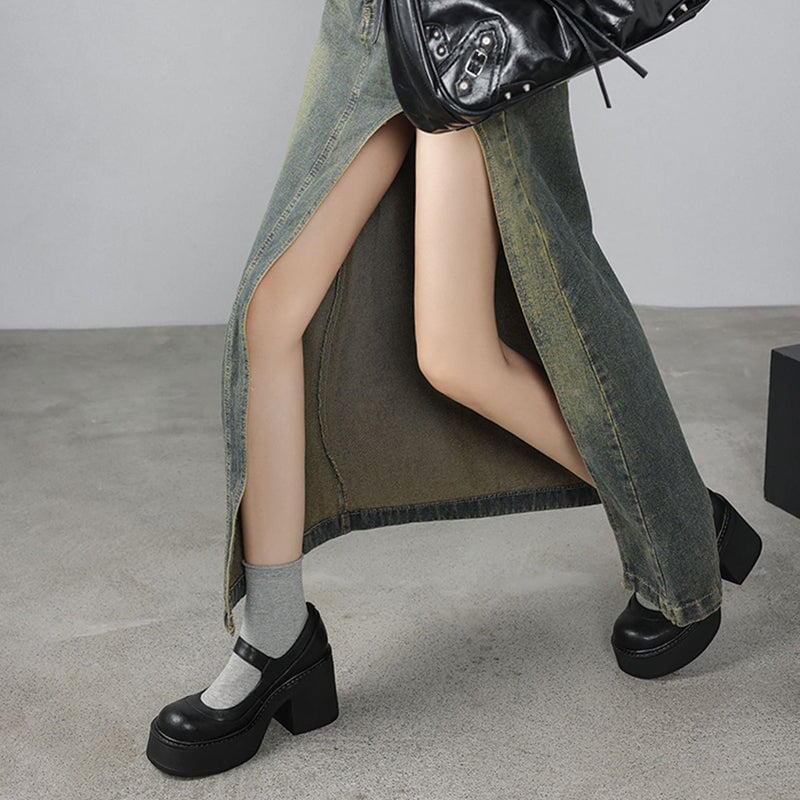 Ivory | Leather Pumps