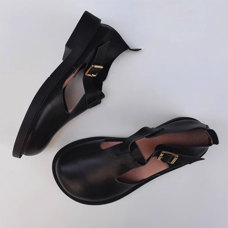 Katee | Leather Mary Janes