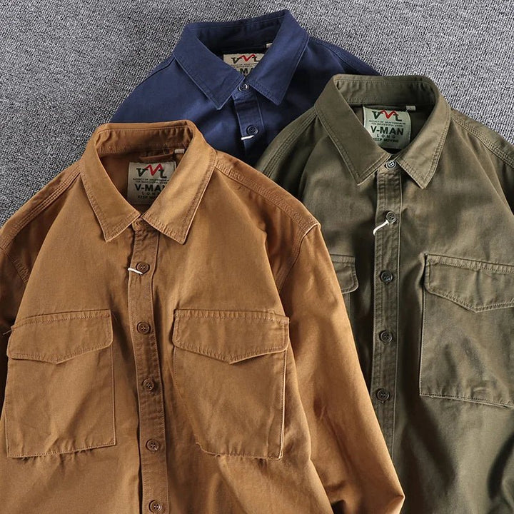 Robert | Stylish Cargo Shirt For Men
