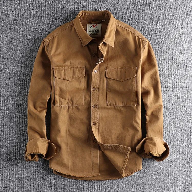 Robert | Stylish Cargo Shirt For Men