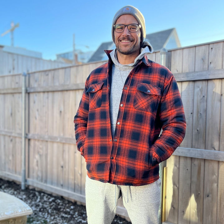 Elliot | Stylish Plaid Flannel Shirt Jacket For Men