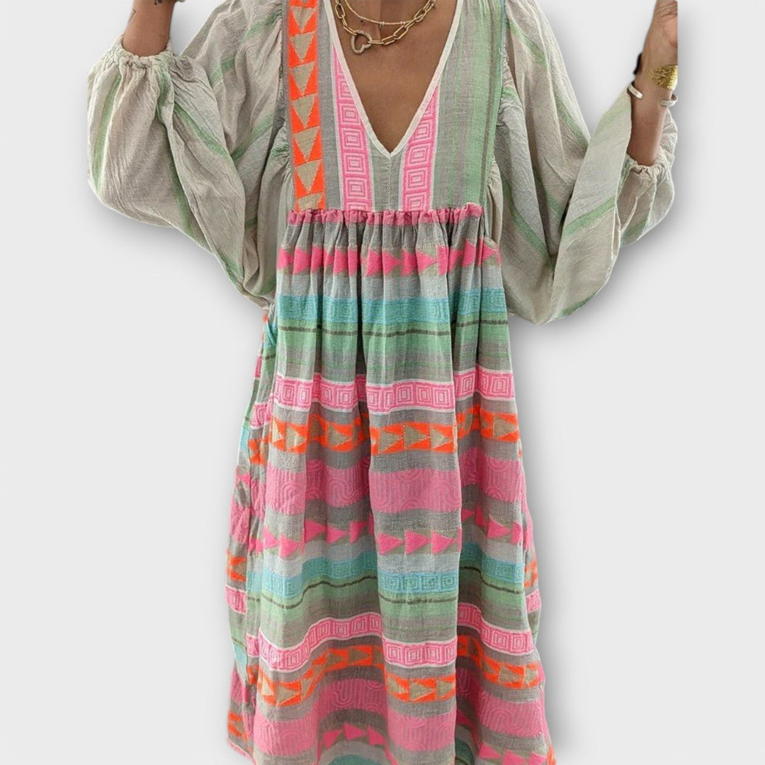 Hermine - Vibrant Loose Dress