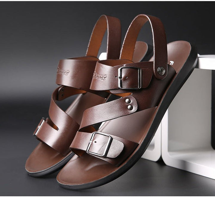 Nate | Leather Sandals For Men
