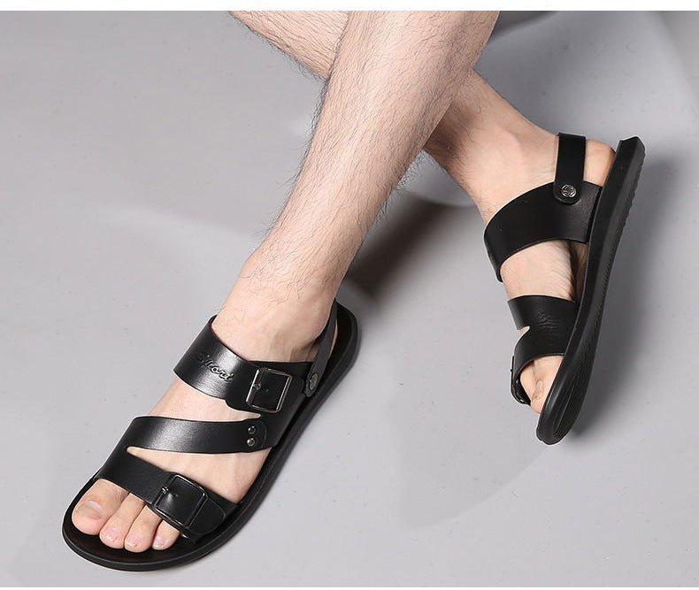 Nate | Leather Sandals For Men
