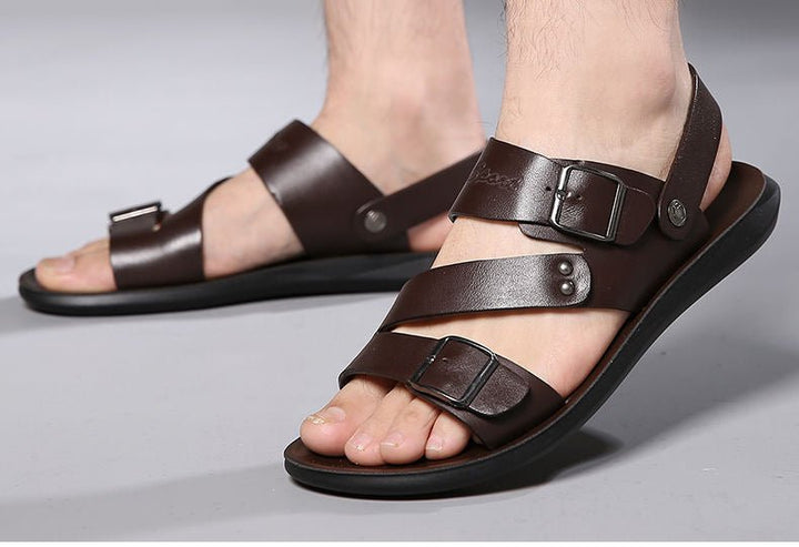 Nate | Leather Sandals For Men