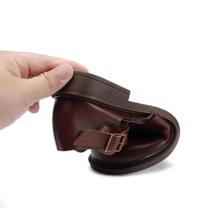 Katee | Leather Mary Janes