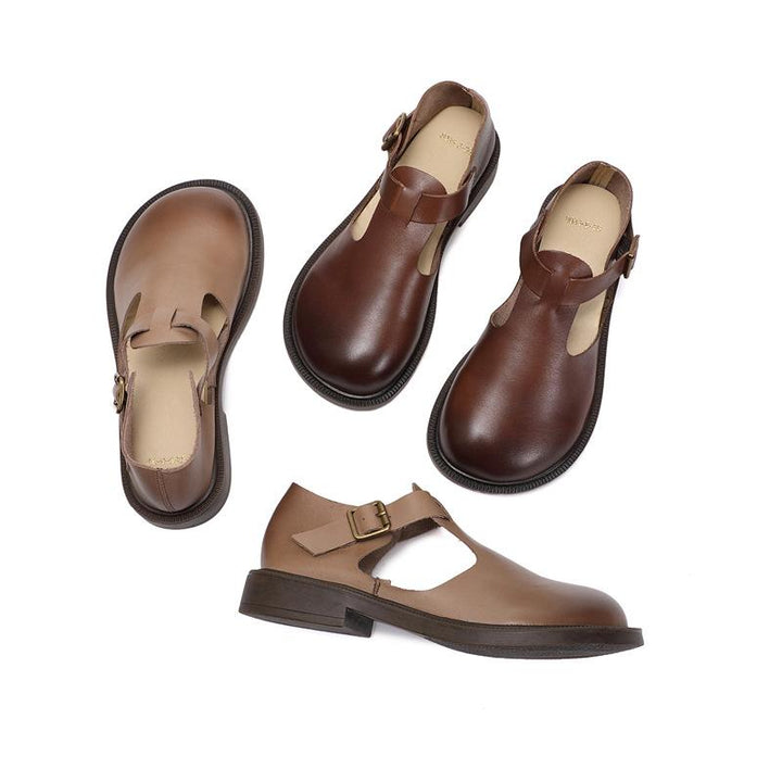 Katee | Leather Mary Janes