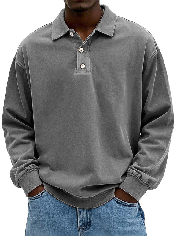George | Soft Polo Sweater For Men