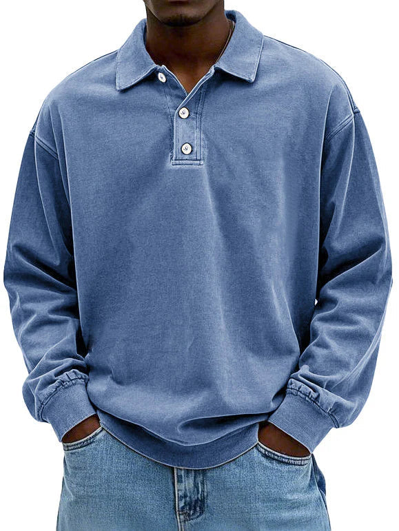 George | Soft Polo Sweater For Men
