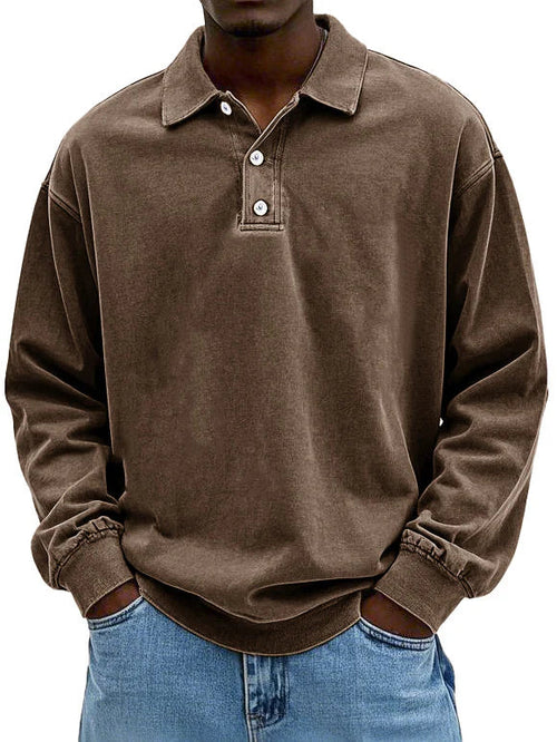 George | Soft Polo Sweater For Men