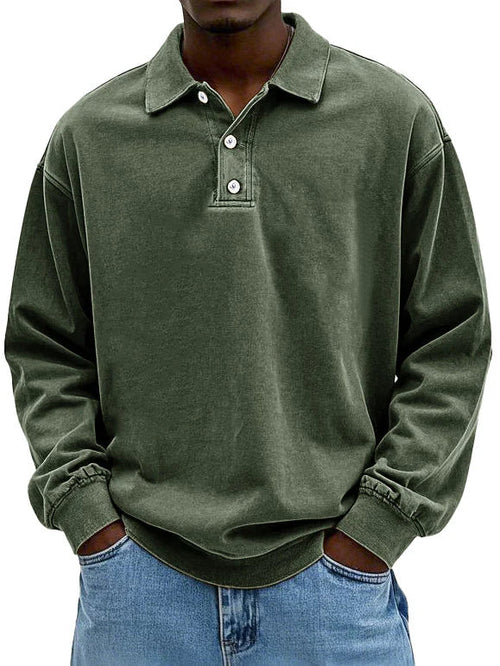 George | Soft Polo Sweater For Men