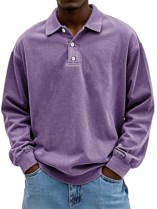 George | Soft Polo Sweater For Men