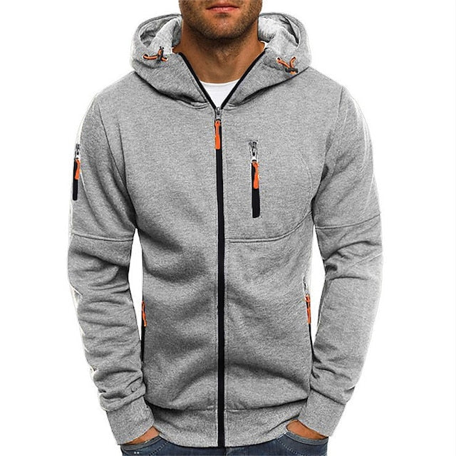 Mave | Hooded Zip-Up Jacket For Men
