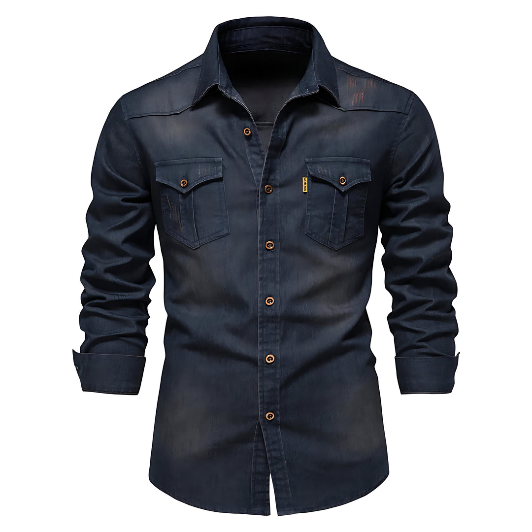 Richard | Men's Cotton Denim Shirt For Men