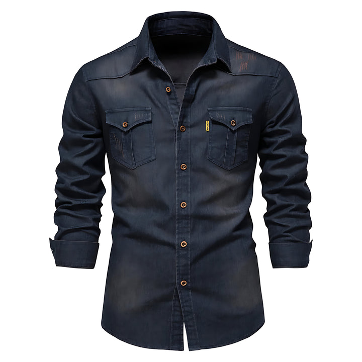 Richard | Men's Cotton Denim Shirt For Men