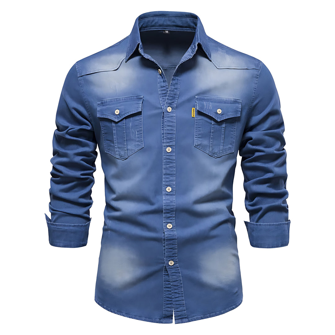 Richard | Men's Cotton Denim Shirt For Men