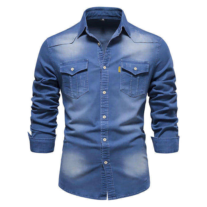 Richard | Men's Cotton Denim Shirt For Men