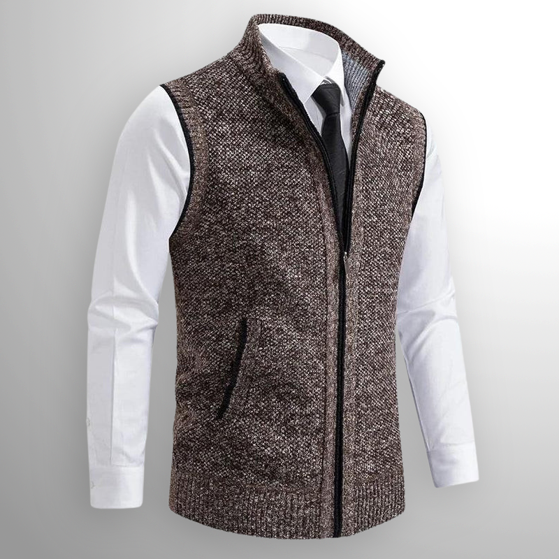 Sebastian | Full-Zip Vest For Men