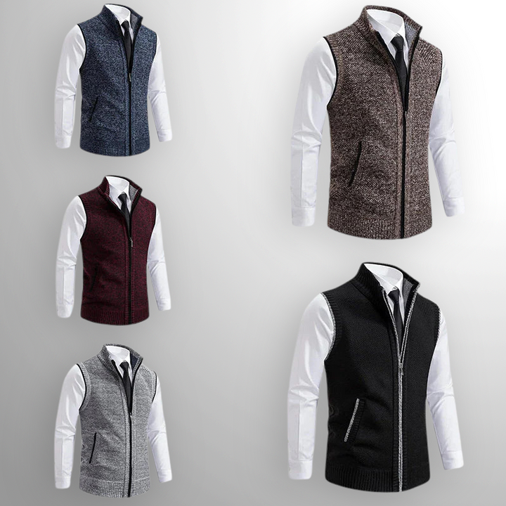 Sebastian | Full-Zip Vest For Men