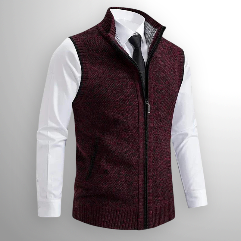 Sebastian | Full-Zip Vest For Men